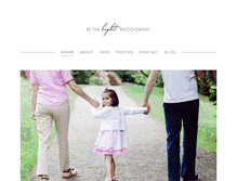 Tablet Screenshot of bethelightphoto.com